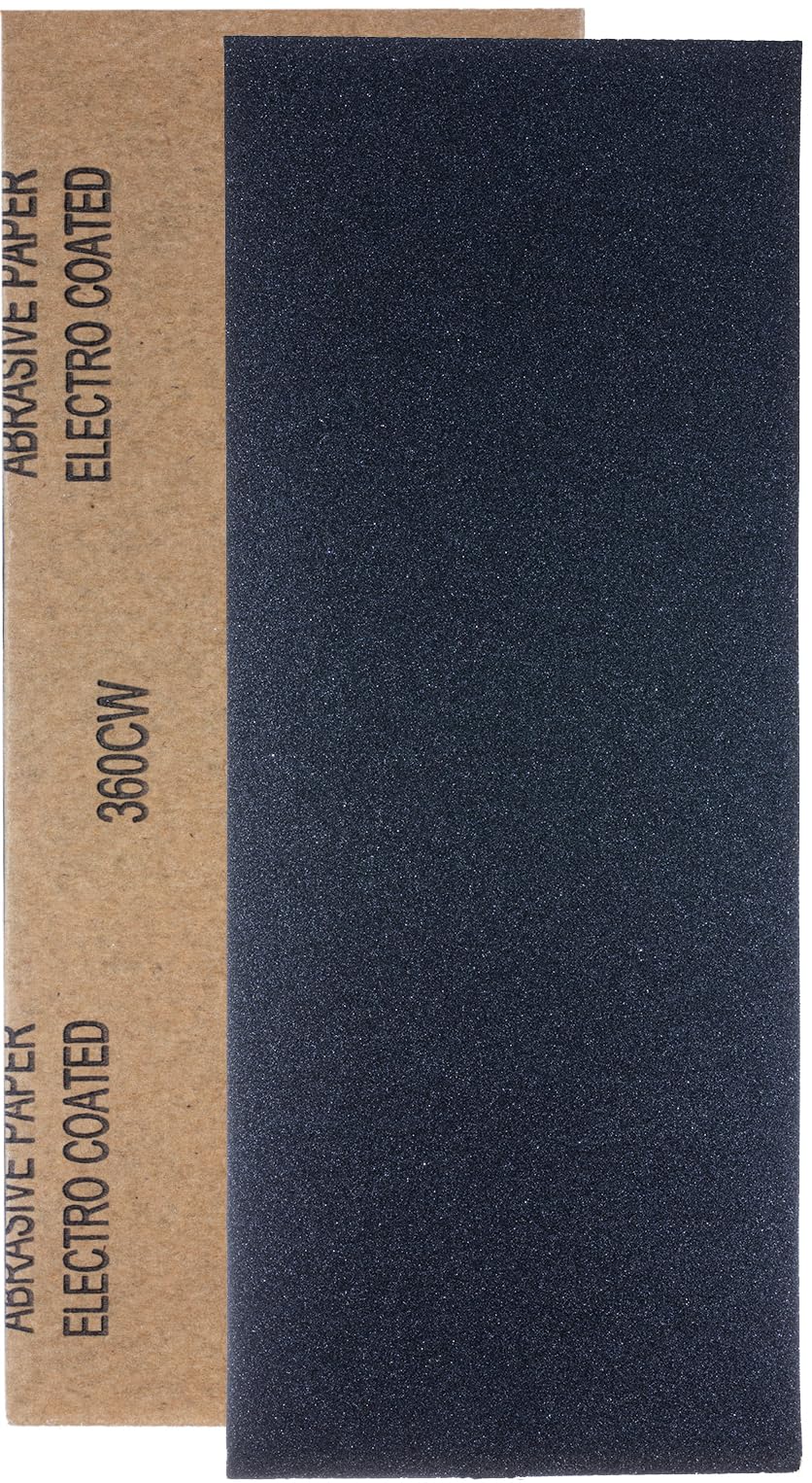YoiYee 360 Grit Wet & Dry Sandpaper Sheets, 230 x 95mm, 10 Pack