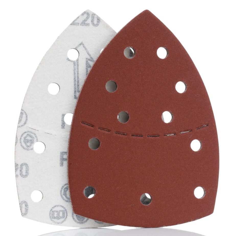 YoiYee 220 Grit Mouse Detail Sander Sandpaper, 10 Pack