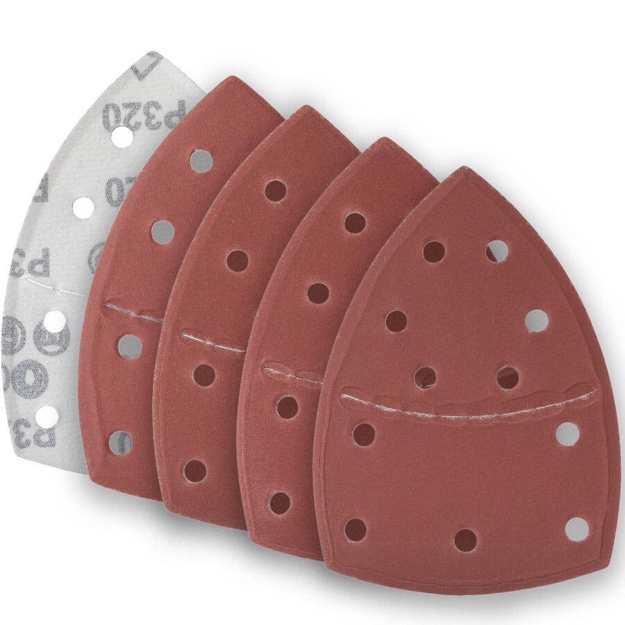 YoiYee Mouse Detail Sander Sanding Pads P180-P400 Grit, 40 Sheets