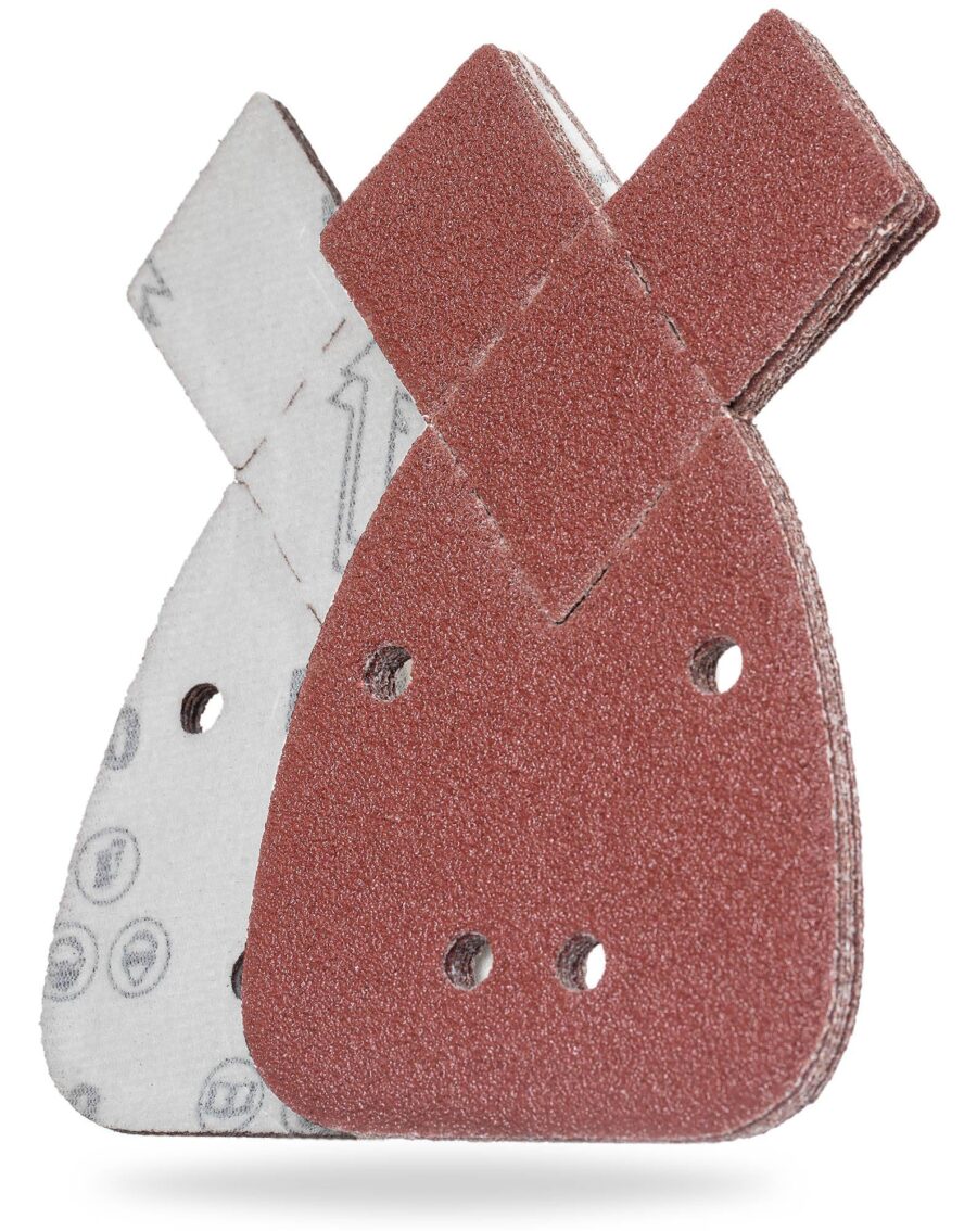 YoiYee 60 Grit Mouse Sanding Sheets, 10 Pack Hook & Loop Pads