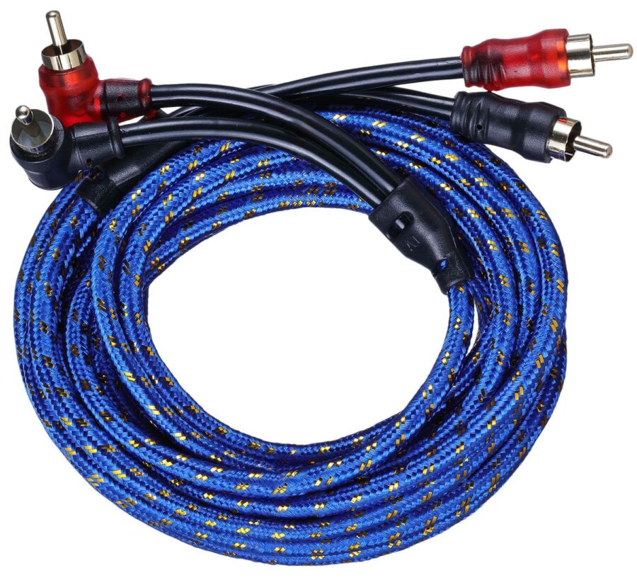 YoiYee Car Amplifier Wiring Installation Accessories, Subwoofer Wiring Kit, Car Audio Modification Wiring Harness with Fuse Holder
