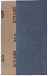 YoiYee 500 Grit Wet and Dry Sandpaper Sheets, 23 x 9.5cm, 10 Pack