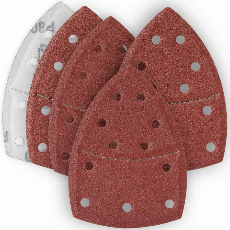 YoiYee Mouse Detail Sander Sandpaper Sheets P80 P100 P120 P150 20 Pack