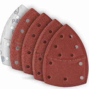 YoiYee Mouse Detail Sander Sandpaper Coarse Grit P40/P60/P80/P100, 20PCS