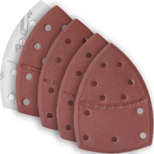YoiYee 20x Mouse Detail Sander Sandpaper Pads, P120 P150 P180 P220 Grits